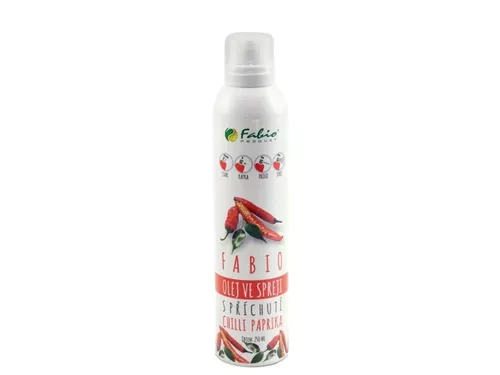 Řepkový olej ve spreji Chilli paprika 250 ml