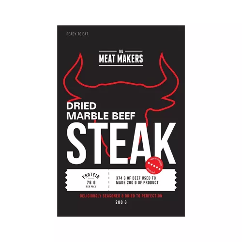 Jerky beef marble steak 200 g