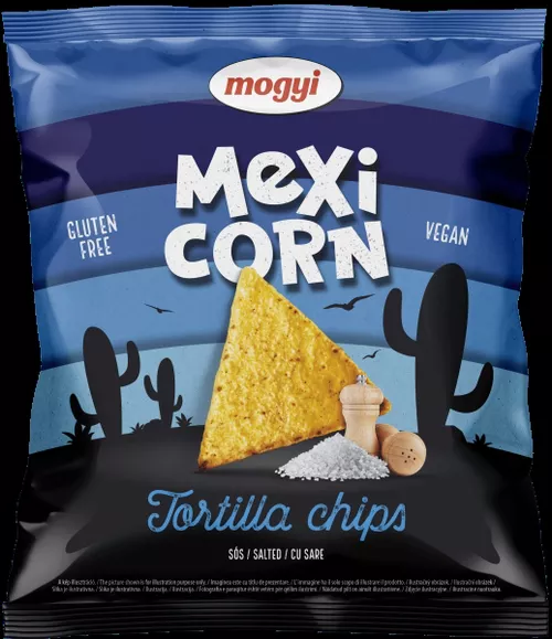 Tortilla chips kukuřičný snack solený 90 g