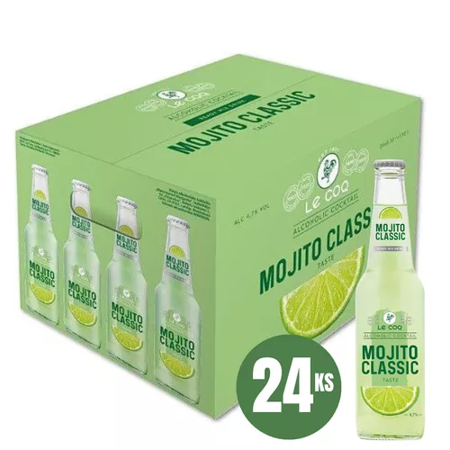 LE COQ Koktejl Mojito KARTON 24x 330 ml