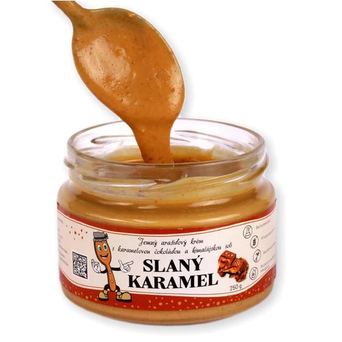 Arašídové máslo SLANÝ KARAMEL 250g 250g