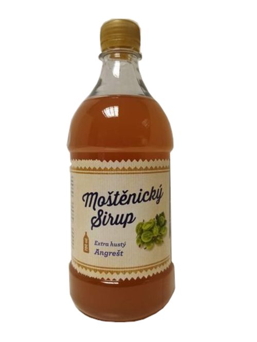 Moštěnický sirup Angrešt 700 ml