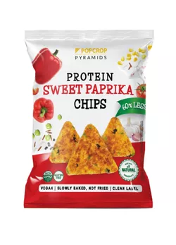 Proteinové chipsy s příchutí sladké papriky 60 g