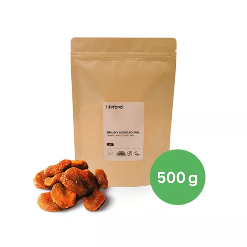 Meruňky sušené RAW BIO 500 g