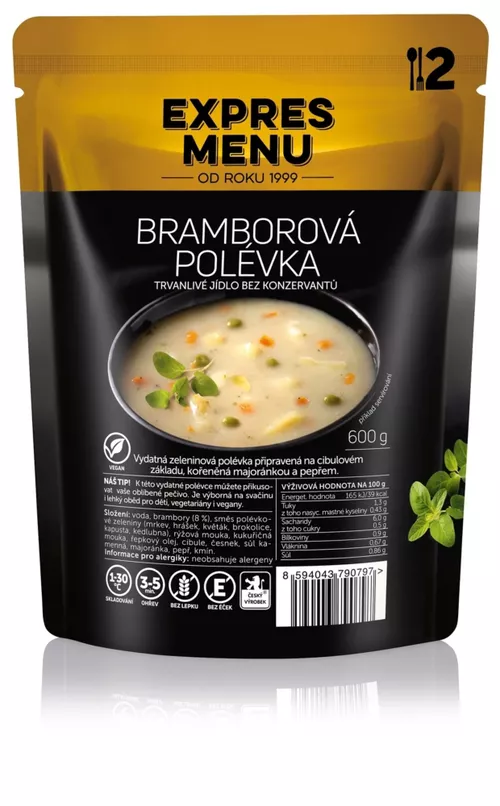 Bramborová polévka 600 g