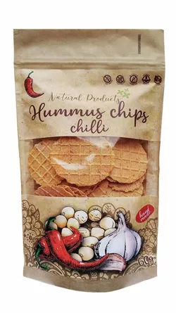 Natural Products Hummus chips chilli 60 g