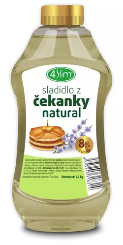 4slim 100% Čekankový sirup natural 1,2 kg