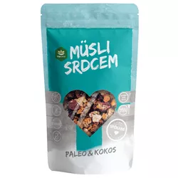 Topnatur Müsli srdcem paleo a kokos 350 g