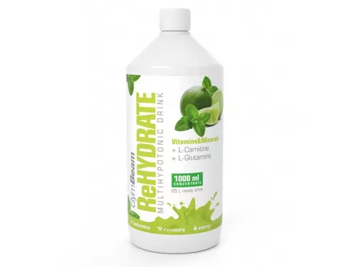 Iontový nápoj ReHydrate green tea lime 1000 ml