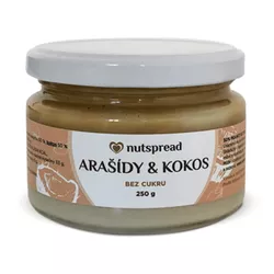 Nutspread Kokosovo - arašídové máslo 250 g