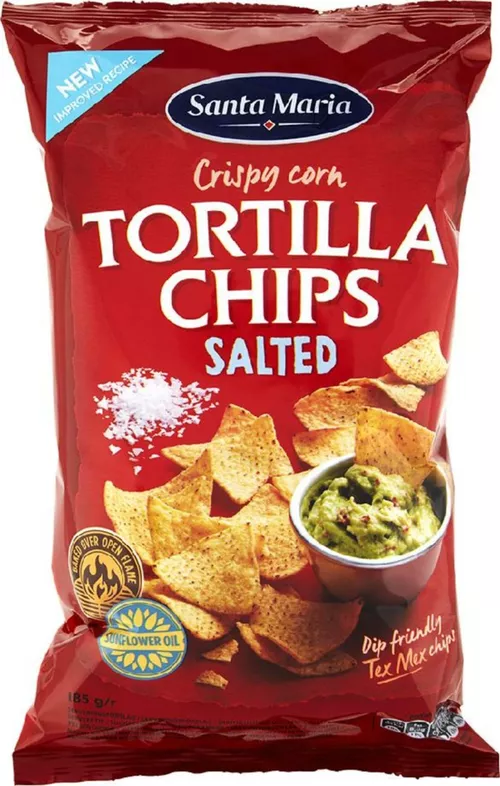 Tortilla chips solené 185 g