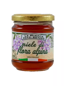 Italský med z alpských květů, 250 g (Miele di Flora Alpina)