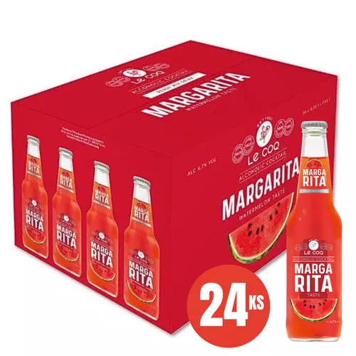 LE COQ Koktejl Margarita KARTON 24x 330 ml