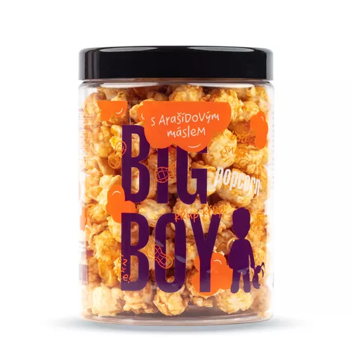 BIG BOY Popcorn s arašídovým máslem 90g