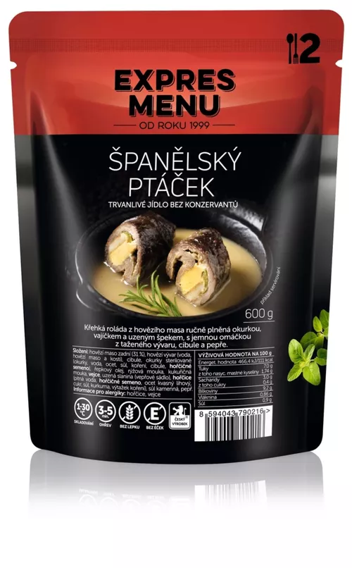 Španělský ptáček 600 g