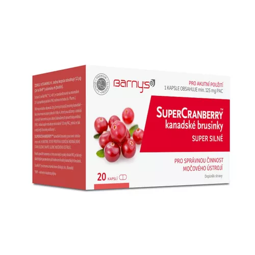 Barny's SuperCranberry - kanadské brusinky super silné 20 tablet 20 tablety