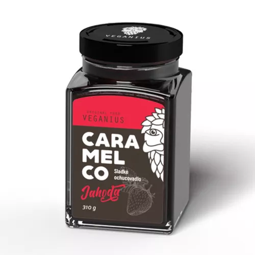 Caramelco jahoda sklo 250 ml