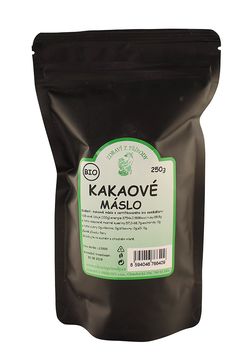 Zdraví z přírody Kakaové máslo BIO 250 g