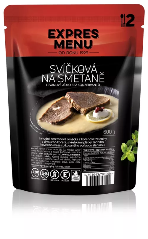 Svíčková na smetaně 600 g