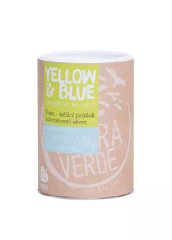 Yellow & Blue Puer bělicí prášek a odstraňovač skvrn na bázi kyslíku (dóza) 1 kg