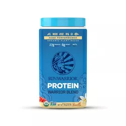 Sunwarrior Protein Blend BIO 750 g - lesní plody