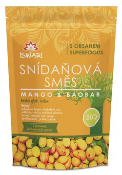 Iswari Snídaňová směs mango - baobab 300 g