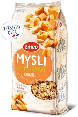 Emco Mysli křupavé - Kousky karamelu 750 g