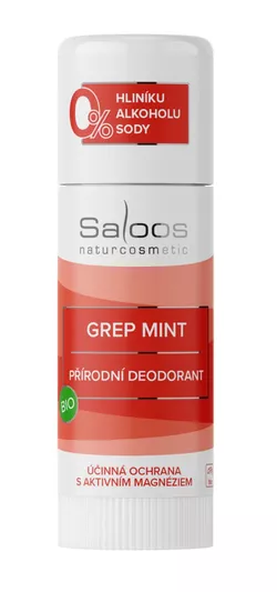 Saloos Tuhý deodorant Grep mint BIO 50 ml