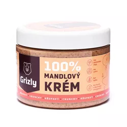 GRIZLY 100% Mandlové máslo křupavé 500 g