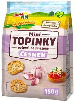 BonaVita Topinky mini česnekové 150 g