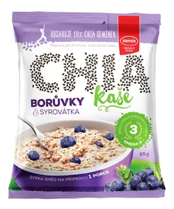 SEMIX CHIA KAŠE borůvky a syrovátka 65 g