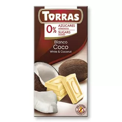 Torras Bílá čokoláda s kokosem 75 g