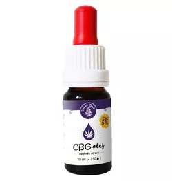 Zelená země CBG Konopný olej 5% 10 ml