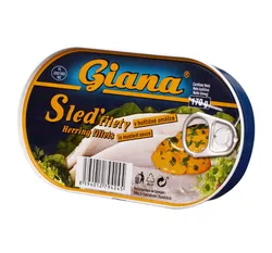 Giana Sleď filety v hořčičné omáčce 170 g