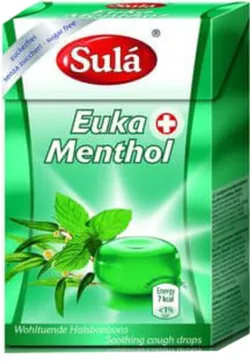 Sulá Bonbóny bez cukru euka menthol 44 g