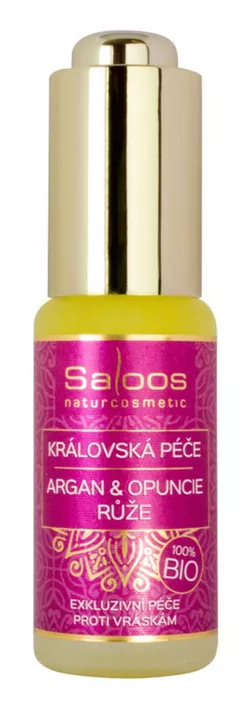 Saloos Pěstící olej Argan, opuncie a růže 20 ml