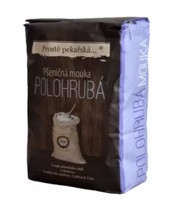 Prostě pekařská Mouka pšeničná polohrubá 1000 g