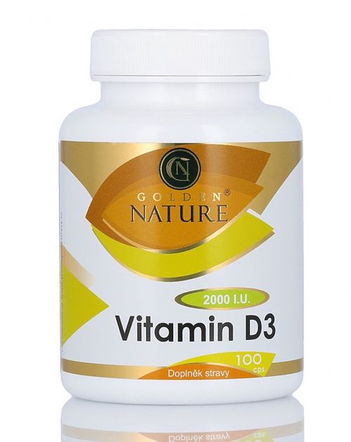 Golden Nature Vitamín D3 100 tablet