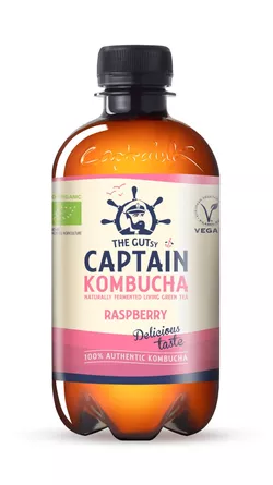 Captain Kombucha Raspberry BIO 0,4 l