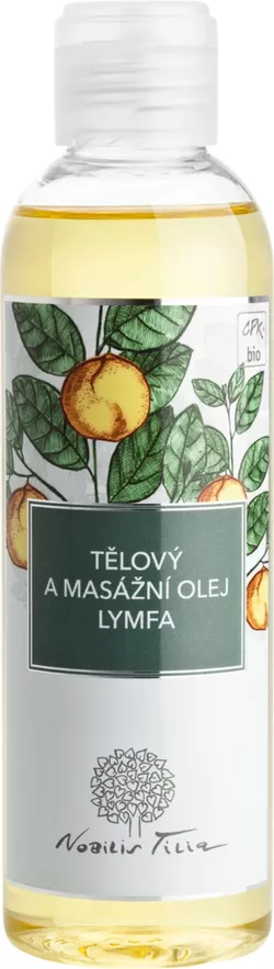 Nobilis Tilia Tělový a masážní olej Lymfa 200 ml