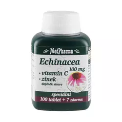 MedPharma Echinacea 100 mg+vitamín C+zinek 107 tablet