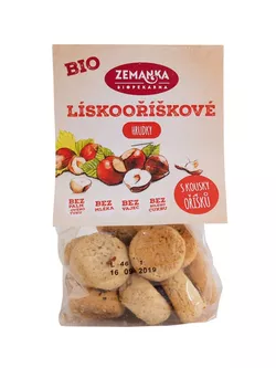 Biopekárna Zemanka BIO Lískooříškové hrudky 100 g