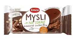 Emco Mysli Ovesné sušenky čokoládové/polomáčené 60 g