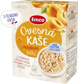 Emco Ovesná kaše s meruňkami 5x55 g