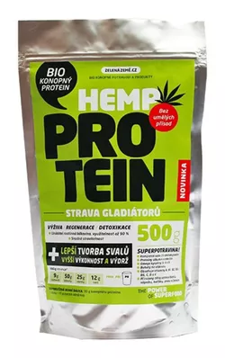 Zelená země Konopný protein BIO 500 g