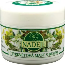 Naděje - Podhorná Čtyřkvětová mast s bezem 50 ml