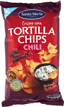 Tortilla chips chilli 185 g