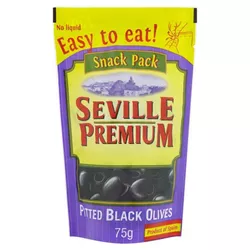 Seville premium Černé olivy bez pecky 75 g