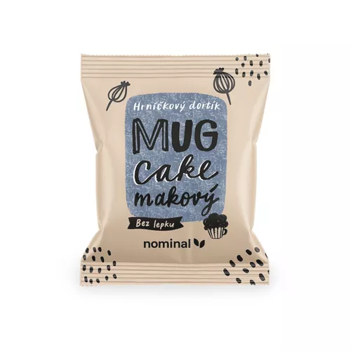 Mug cake hrníčkový dortík makový 60 g