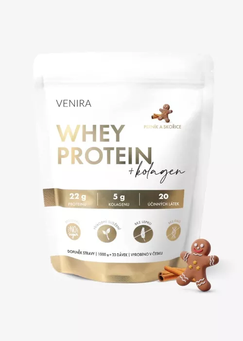 Whey protein příchuť perník a skořice 1000 g